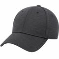 Baseballkappe Einheitsgröße Schwarz Textil mit gebogenem Schirm für den Alltag